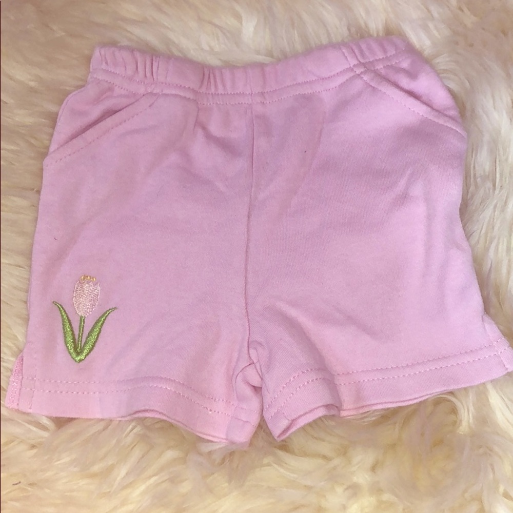 FREE Snugabye Baby girl Pink Shorts 9M
